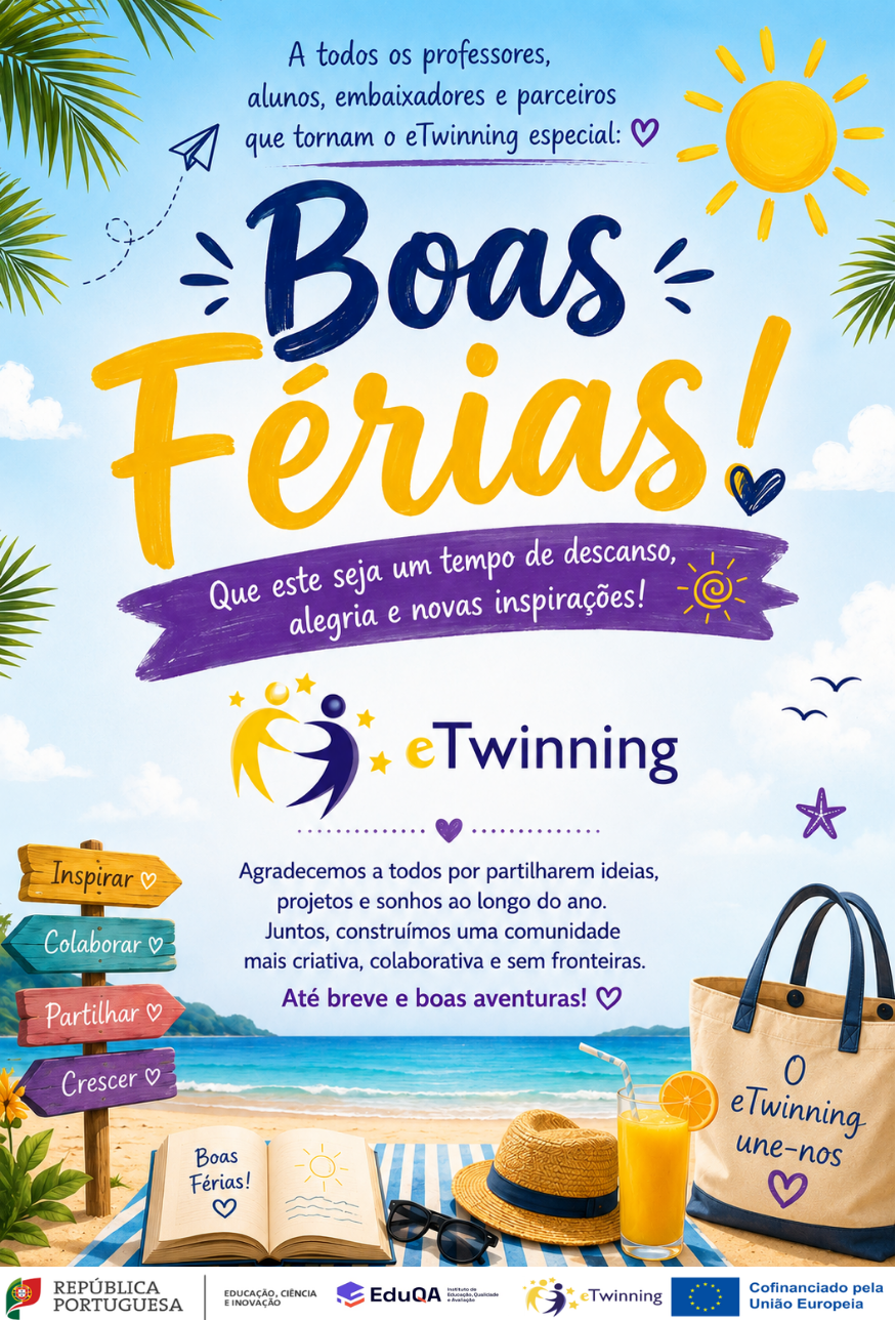 Boas férias! Voltamos em breve.